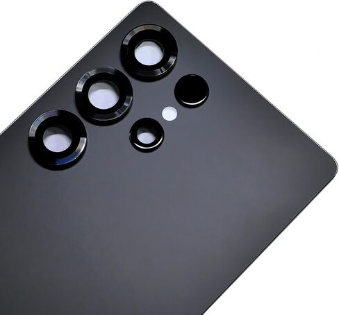 Galaxy S25 Ultra Back Cover Replacement SM-S938U Back Glass Door for Samsung Galaxy S25 Ultra 2025 6.9" Backplates Rear Housing Repair Part (Titanium Black) in Saudi Arabia