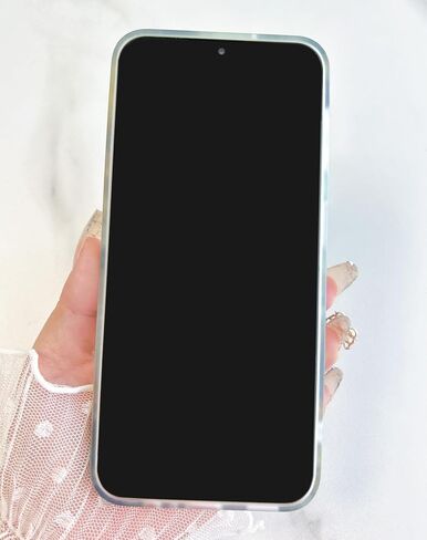 Qokey Compatible for Galaxy A14 5G Case, Cute Clear Flowers Case for Girls Women Shell Pattern Soft Lightweight Slim Fit TPU Shockproof Phone Case for Galaxy A14 6.6", Pink Garden Floral in Kuwait