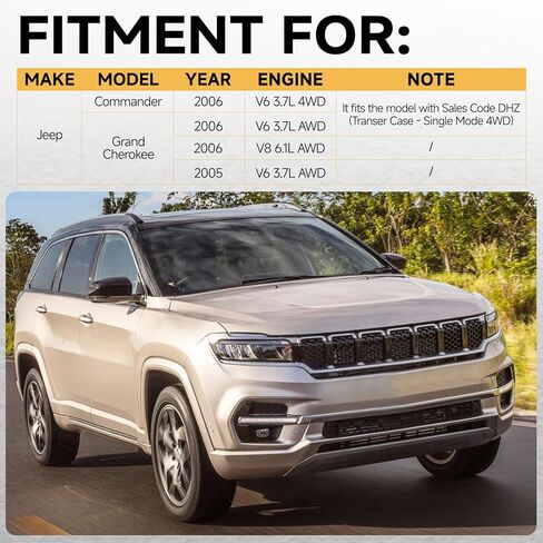 Front Drive Shaft Fit For Jeep Grand Cherokee 2011-2021 / Dodge Durango 2011-2021# 52853642AB;52853642AC;52853642AD in Kuwait