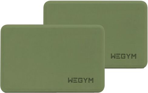 Yoga blocks with Anti-Slip, Comfortable Grip, Sturdy Sides for Secure Workouts at Home, for Yoga, and Pilate Training in Kuwait