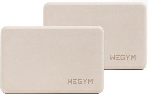 كتل اليوغا مع قبضة مضادة للانزلاق ، ومريحة ، وجوانب قوية للتدريبات الآمنة في المنزل ، واليوغا ، وتدريب بيلات in Kuwait