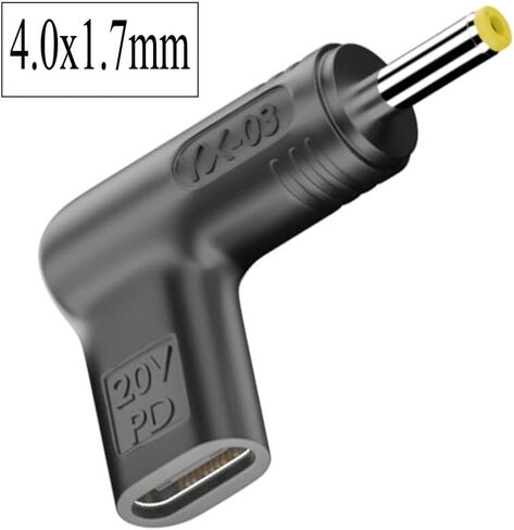 3.5x1.35mm to USB C Adapter, 100W PD DC 3.5mm X 1.35mm to USB C, Type USB C to 3.5x1.35mm Adapter Made for IP Camera, LED Lights, Printers, Routers, Sensors, CCTV Wireless Camera Series in Kuwait