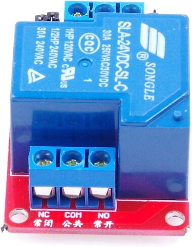 SLA-24VDC-SL-C 1 Channel Relay Module DC 24V 30A with optocoupler Isolation Support High Level Low Level (DC 24V) in Saudi Arabia