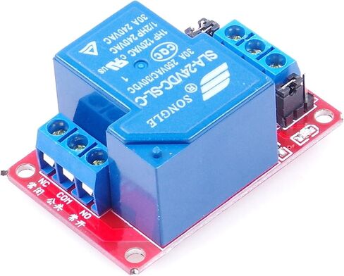 SLA-24VDC-SL-C 1 Channel Relay Module DC 24V 30A with optocoupler Isolation Support High Level Low Level (DC 24V) in Saudi Arabia
