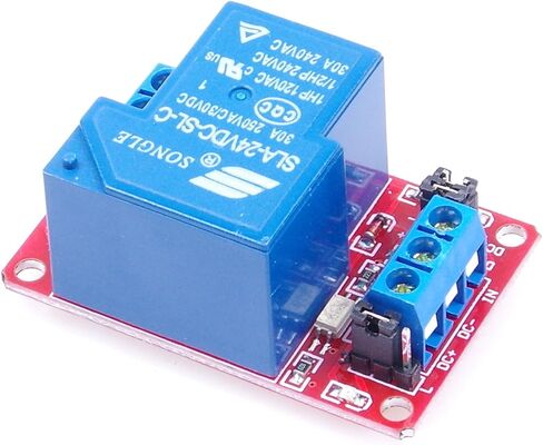 SLA-24VDC-SL-C 1 Channel Relay Module DC 24V 30A with optocoupler Isolation Support High Level Low Level (DC 24V) in Saudi Arabia