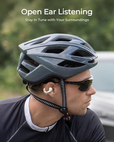 Lytmi-CozyClip Open Ear Headphones, Wireless Clip-On Earbuds, Bluetooth 5.4, Lightweight, Stable Fit, Robust Bass, 22H Playtime, Dual-Device Connections, IPX4 Waterproof for Workout and Fitness in Saudi Arabia