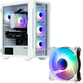 Zalman i3 NEO TG ATX Gaming PC Case + IF120 Infinity Mirror ARGB Case Fan