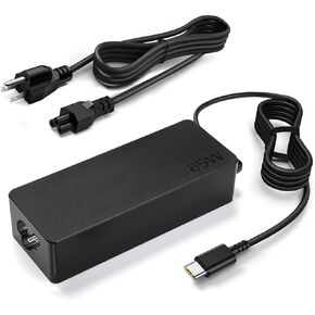 65W USB-C Charger for Lenovo Flex 7 14IRU8 14IAU7 82VC 82Y2 Laptop Power Supply Adapter Cord