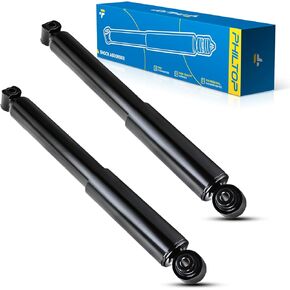 Rear Struts Shock PHILTOP for PT Cruiser 2001 2002 2003 2004 2005 2006 2007 2008 2009 2010, Shock Absorber 5989 * 2, Struts with Coil Spring SAA719 2 Pcs