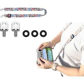 Adjustable Neck Strap Anti-drop Lanyard Belt for DJI RC PRO/RC/RC2/RC PLUS Control for DJI Flip/AIR 3/3S/2S/Mini 4 3 PRO/Mavic 3 PRO/3/2/3Classic With Display Remote Controller