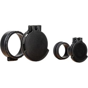 Tenebraex Ocular & Objective Flip Up Rifle Scope Lens Cap Covers Kit for Vortex Razor HD Gen II 1-6x24