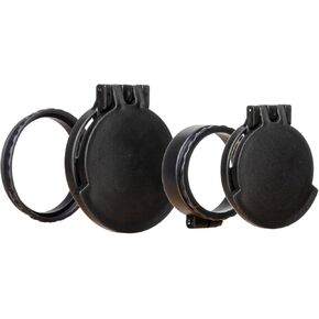 Tenebraex Ocular & Objective Flip Up Scope Lens Cap Covers Kit for Vortex Viper PST Gen II 5-25x50