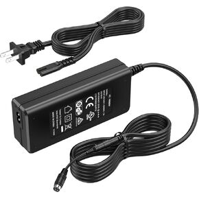 4-Pin 12V 4A AC DC Adapter Charger for CWT KPL-040F KPL040F KPL-040F-VI Channel Well Technology Digital Video Record DVR DC12V 3.3A 12.0V 3330mA 40W Power Cord Supply Charging Plug Cable