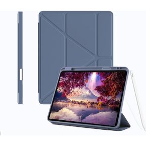 Case for iPad Air 7th/6th Generation 11 Inch M3/M2 (2025/2024), with Pencil Holder, Portrait & Lanscape Stand, Compatible with iPad Air 5th/4th Generation 10.9 Inch 2022/2020, Auto Wake/Sleep