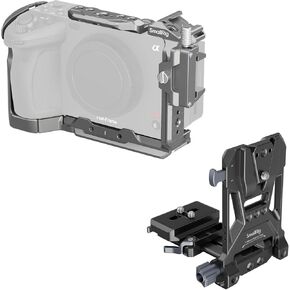 SmallRig FX3 / FX30 HawkLock Quick Release Camera Cage Kit for Sony with Cable Clamp + V-Mount Battery Plate