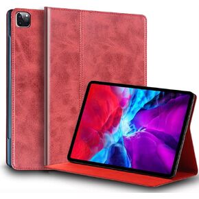 for Ipad Pro 11-inch 4th/3rd/2nd/1st Generation Case Genuine Leather Cover Protective Shell for 2022/2021/2020/2018,Auto Wake/Sleep.Blue