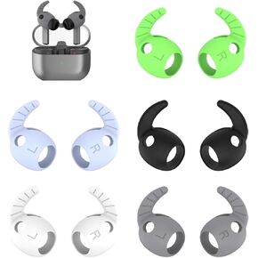 Ear Hooks Compatible with Galaxy Buds 3 Pro SM-R630N, 5 Pairs Silicone Anti Slip Replacement Earbuds Hooks Earhooks, Compatible with Galaxy Buds 3 Pro SM-R630N 5 Pairs 5 Colors