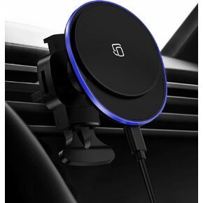 for MagSafe Car Mount Charger, 15W Fast Wireless Charging, Magnetic Phone Charger for Car, 360° Adjustable Air Vent Mount Mag Safe CHARGER for iPhone 16e 16 15 14 13 12 Pro Max, Samsung Galaxy S25 S24