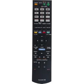 RM-AAU071 Replacement Remote Control Compatible for Sony Home Theatre System HT-SS370 STR-DH510 HT-CT350 SS-CT350 SA-WCT350 HT-SF370 STR-KS370 HT-SF470 SS-CNP37 SS-WP37 SS-MSP37F