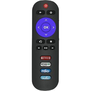 Remote Control Compatible with All TCL Roku TV - No Setup Required