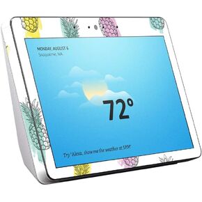 MightySkins Skin Compatible with Amazon Echo Show (2nd Gen) - Funky Pineapples | Protective, Durable, and Unique Vinyl Decal wrap Cover | Easy to Apply, Remove, and Change Styles | Made in The USA