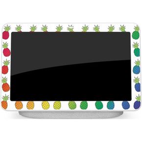 MightySkins Skin Compatible With Google Home Hub - Rainbow Pineapples | Protective, Durable, and Unique Vinyl Decal wrap cover | Easy To Apply, Remove, and Change Styles | Made in the USA