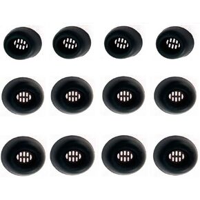 JNSA Replacement Silicone Ear Tip Eartips Compatible with Ja Bra Elite 85t Earbud,S/M/L 3 Size, 6 Pairs,Black