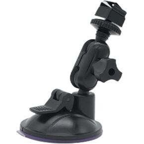 SPIKECAM Car Mount for Body Cameras, 360° Rotatable Windshield Suction Cup Holder, Easy Installation, Secure Fit for S3/S4/Hero7 Models, Compact & Space-Saving Design