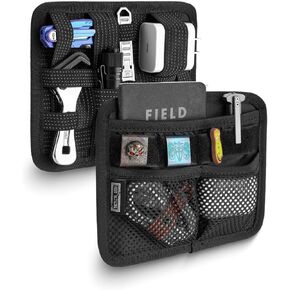 EDC Organizer Board, Anti-Slip Elastic Woven Board, Utility Bag Insert Panel for Small Gear, Backpack Accessories