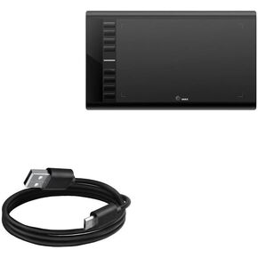 BoxWave Cable Compatible with UGEE M708 V3 (10 in) - DirectSync Cable, Durable Charge and Sync Cable