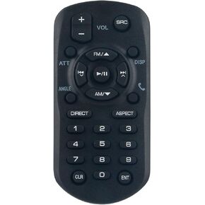 ALLIMITY RM-RK258 Replaced Remote Control fit for JVC Car Stereo Multim-edia Receiver KW-V25BT KW-M150BT KW-M150BT KW-V21BT KW-V11 KW-V960BW KVC-120BT KW-V950BW