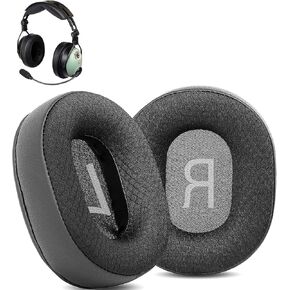Clark DC ONE-X Pilot Replacement Earpads Compatible with David Clark DC ONE-X Pilot Headphone Ear Pads Cushion(Breathable Fabric/High Density Foam)