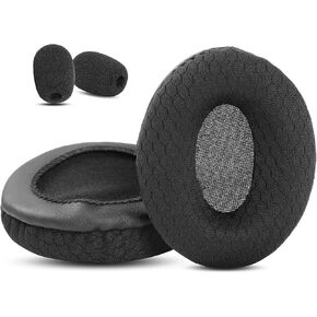 SC165 USB Replacement for Ear Pads Cushion Compatible with Sennheiser SC 165 USB/SC 160/SC 130/SC 135 USB Headsets Earpads Cover with Mesh Fabric and Memory Foam