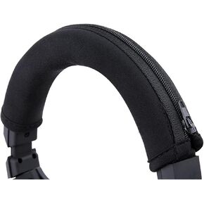 TaiZiChangQin Headband Pads Cover Cushion Replacement Compatible with Bose QuietComfort Ultra Headphone Headband Protector Sports Fabric Black