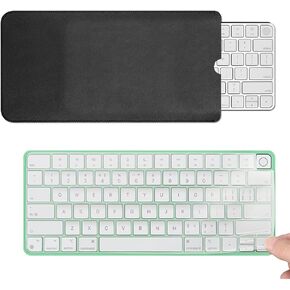 Keyboard Cover Skin Case for Apple iMac 24 inch Wireless Magic Keyboard with Touch ID,iMac 24 inch 2021 Keyboard Accessories