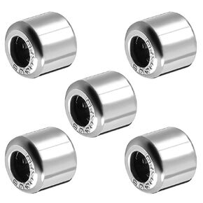 METALLIXITY HK0509 Needle Roller Bearings 5mm ID x 9mm OD x 9mm Height 10 Packs, Chromium Steel Open End Thrust Bearing - for Industrial Machinery and Equipment
