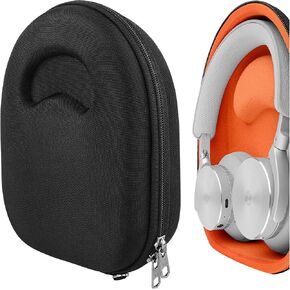 Geekria Shield Headphones Case Compatible with Bang & Olufsen Beoplay H95, H9i, H9, H8, H8i, H6, H4, H2 Case, Replacement Hard Shell Travel Carrying Bag with Cable Storage (Black)