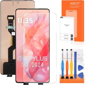 for Moto G Stylus 5G 2024 Screen Replacement for Moto G Stylus 5G 2024 LCD Screen XT2419-3 XT2419 LCD Display Digitizer Touch Screen Assembly