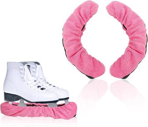 غطاء شفرة التزلج على الجليد من Klmnop، غطاء تزلج من قماش تيري الماص للتزلج على الجليد، والزلاجات على الجليد، وزلاجات الهوكي مناسبة للأطفال والشباب والكبار in Kuwait