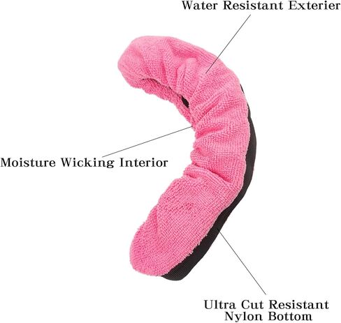 غطاء شفرة التزلج على الجليد من Klmnop، غطاء تزلج من قماش تيري الماص للتزلج على الجليد، والزلاجات على الجليد، وزلاجات الهوكي مناسبة للأطفال والشباب والكبار in Kuwait