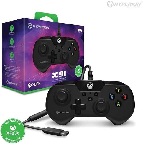 Hyperkin X91 Wired Controller for Xbox Series X | S/Xbox One/Windows 10/11 - Officially Licensed By Xbox (White) in Saudi Arabia