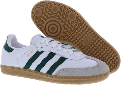 Adidas Samba OG Men's Sneaker (Collegiate Green Gum, US Footwear Size System, Adult, Men, Numeric, Medium, 9) in Saudi Arabia
