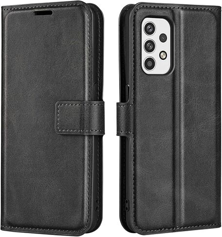 علبة فليب لـ Samsung A23 Wallet Pu Pu Gehult Magnetric Protection Acmonder for Samsung Galaxy A23 5G A236 4G A235 Folio Book Wover with Stand (Red) in Kuwait