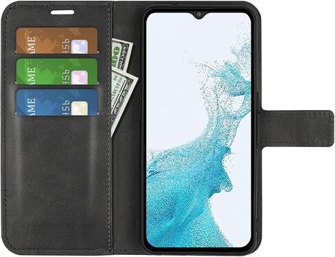 علبة فليب لـ Samsung A23 Wallet Pu Pu Gehult Magnetric Protection Acmonder for Samsung Galaxy A23 5G A236 4G A235 Folio Book Wover with Stand (Red) in Kuwait