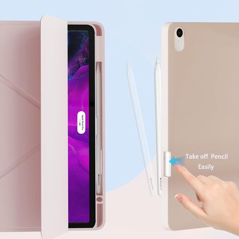 Case for iPad Air 7th/6th Generation 11 Inch M3/M2 (2025/2024), with Pencil Holder, Portrait & Lanscape Stand, Compatible with iPad Air 5th/4th Generation 10.9 Inch 2022/2020, Auto Wake/Sleep in Saudi Arabia