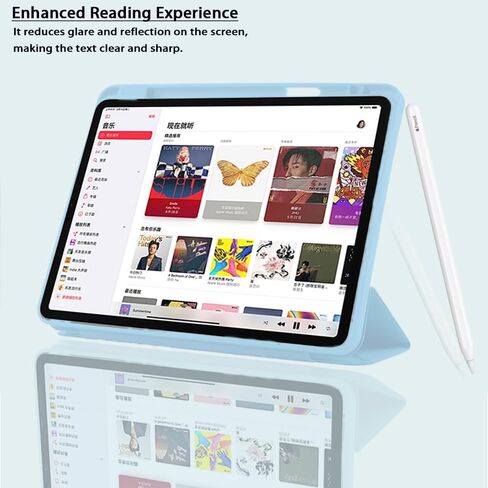 حالة لجيل iPad Air 7/6th 11 بوصة M3/M2 (2025/2024) ، مع حامل القلم الرصاص ، تصوير البورتريه و lanscape ، متوافق مع iPad Air 5th/4th Generation 10.9 بوصة 2022/2020 ، Auto Wake/Sleep in Saudi Arabia