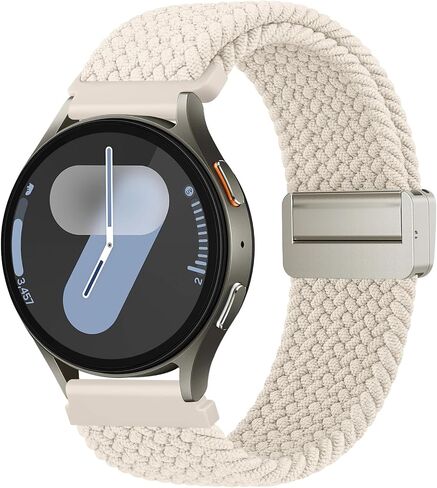 نطاقات Meliya لـ Galaxy Watch 7/6/5/4/FE/FE 40 مم 44 مم ، ل Samsung Galaxy Watch 5 Pro Band 45mm ، لـ Galaxy 6/4 Classic Bands 47mm 43mm 46mm 42mm Women Men Men Braided Magnetic Buck Strap in Saudi Arabia