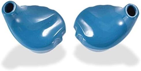 Replacement Ear Tips for Yurbuds Focus JBL Inspire Ironman Duro Silicone Gel Sweat Proof Cover Size 5, Dark Blue in Saudi Arabia