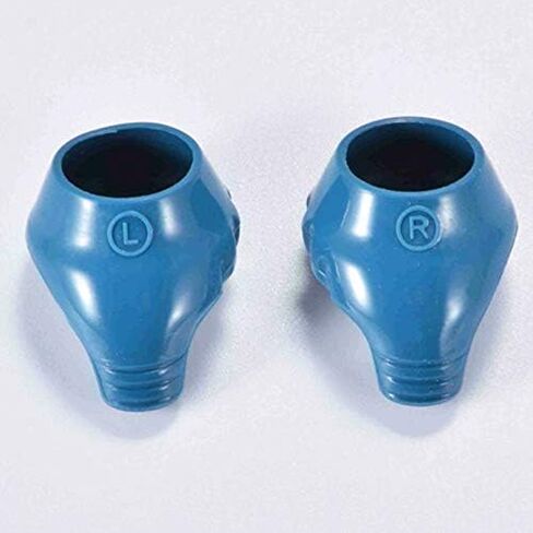 Replacement Ear Tips for Yurbuds Focus JBL Inspire Ironman Duro Silicone Gel Sweat Proof Cover Size 5, Dark Blue in Saudi Arabia
