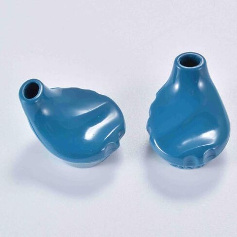 Replacement Ear Tips for Yurbuds Focus JBL Inspire Ironman Duro Silicone Gel Sweat Proof Cover Size 5, Dark Blue in Saudi Arabia